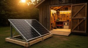 DIY Solar Panel Mounting for Your Backyard Shed A Comprehensive Guide Outline