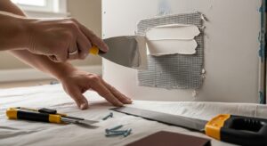Quick Fixes Repairing Drywall Holes in 3 Simple Steps