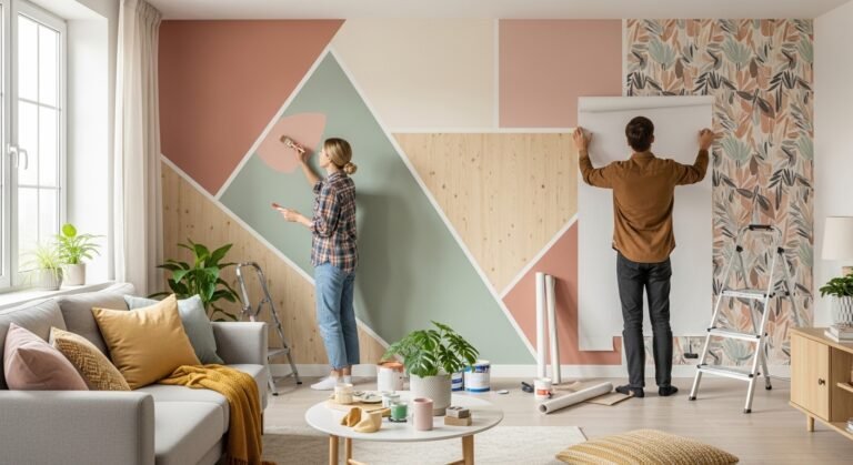 DIY Accent Wall Ideas: Paint, Shiplap & Wallpaper DIY Accent Wall Ideas Paint, Shiplap & Wallpaper