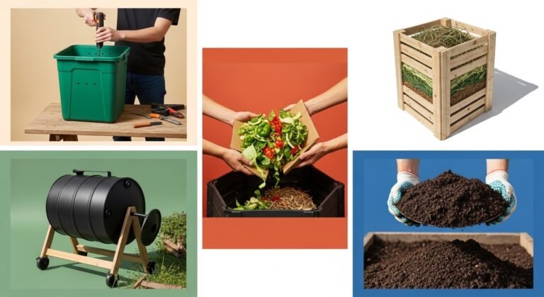 How to Build a DIY Compost Bin at Home (Step-by-Step Guide for Beginners)