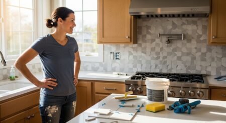 Kitchen Backsplash Install: A Complete DIY Walkthrough Kitchen Backsplash Install A Complete DIY Walkthrough