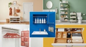 Smart Storage Ideas for Entryways, Bathrooms, and Closets