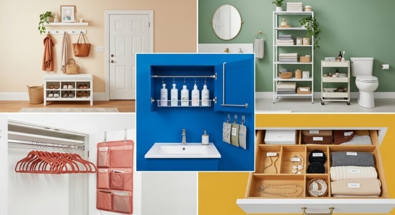 Smart Storage Ideas for Entryways, Bathrooms, and Closets